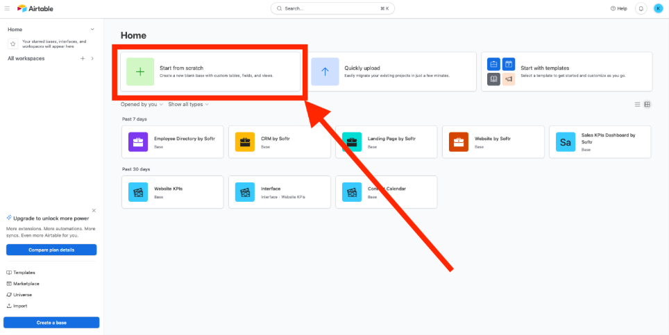 Airtable low code 