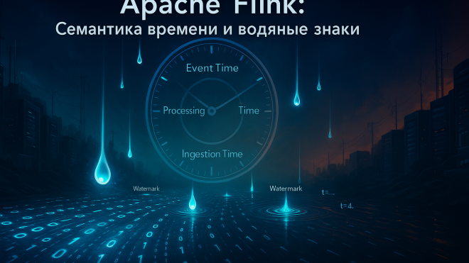 Семантика времени и окна в Apache Flink
