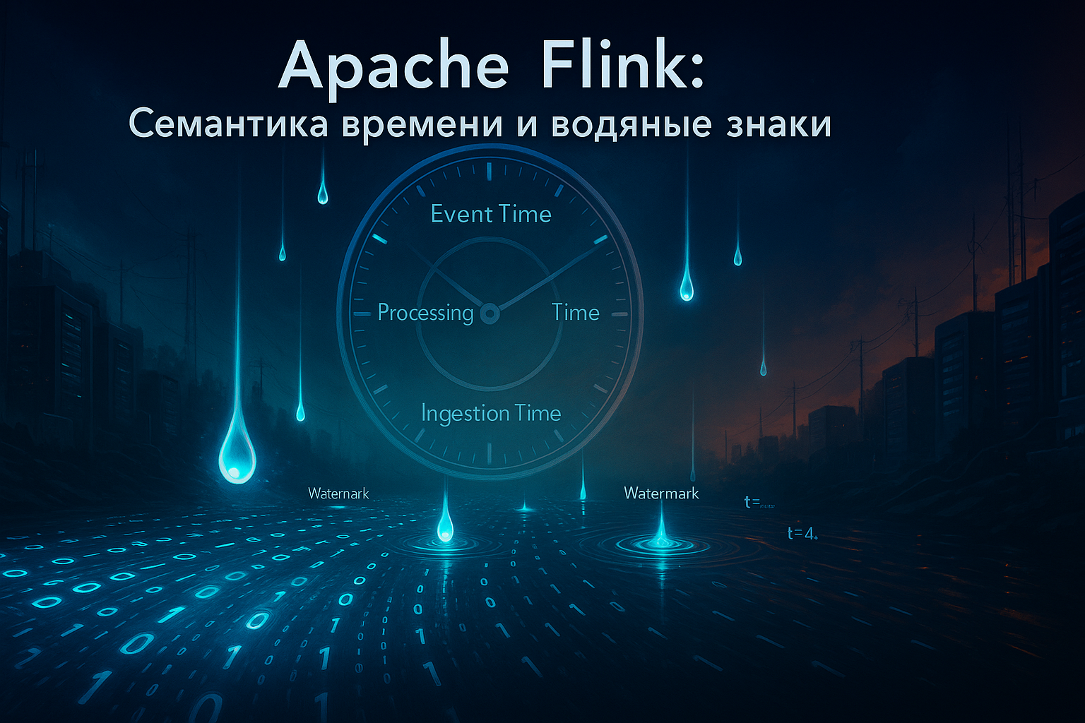 Оконные функции (Windowing) во Flink: анализ данных за временные интервалы