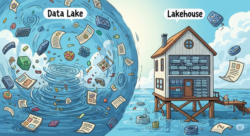 Lakehouse vs DataLake - https://bigdataschool.ru/copyright/bigdataschool.ru