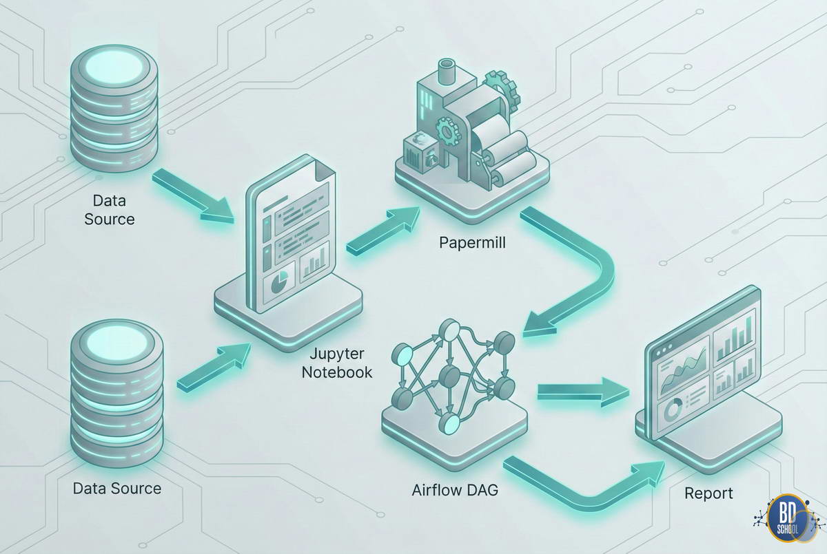 Apache Airflow PapermillOperatorfor Jupyter Notebook integration
