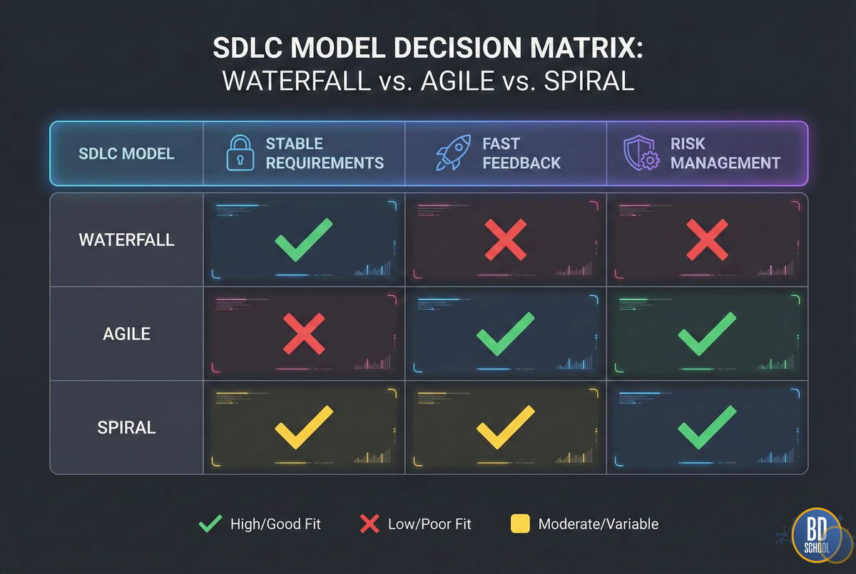 Что выбрать SDLC модель для реализации