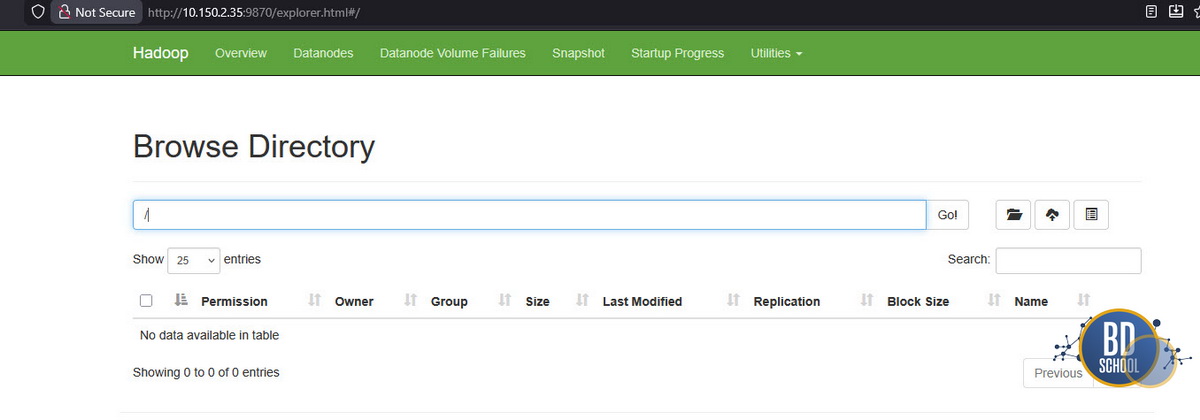 Hdoop HDFS namenode GUI interface for Airflow Integration