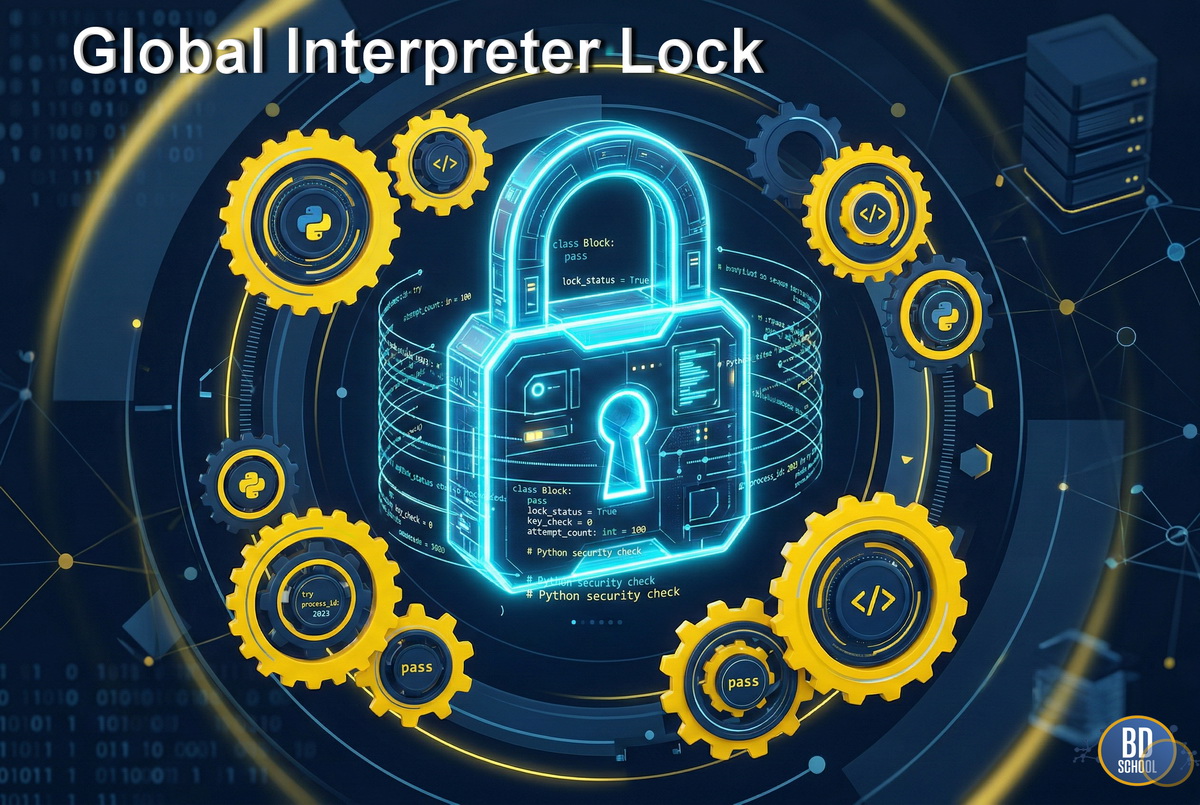 Что такое GIL (Global Interpreter Lock) — это механизм синхронизации в интерпретаторе Python, который обеспечивает выполнение байткода только одним потоком одновременно внутри одного процесса, упрощая управление памятью, но ограничивая параллельное выполнение CPU-интенсивных задач.