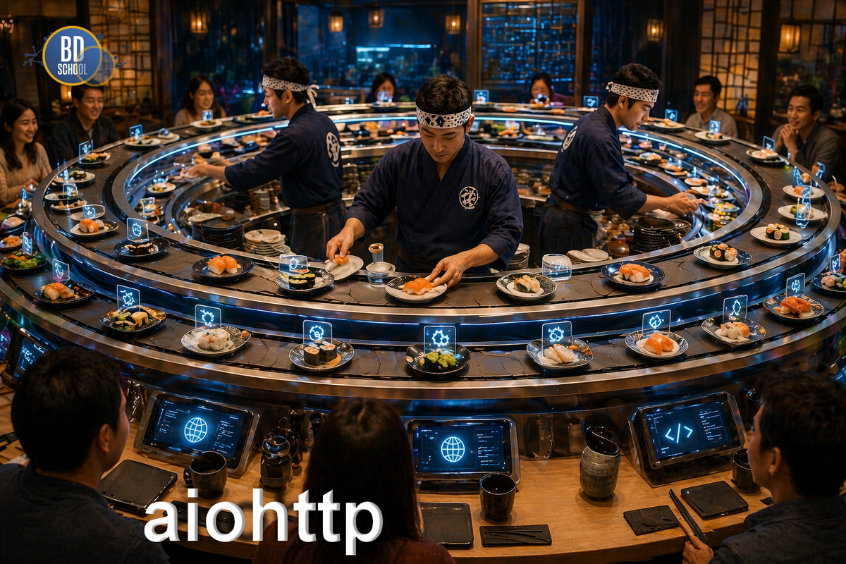 aiohttp — это асинхронная Python-библиотека для выполнения HTTP-запросов и создания веб-серверов на основе asyncio, обеспечивающая неблокирующую обработку сетевых операций и высокую производительность при работе с большим количеством соединений.