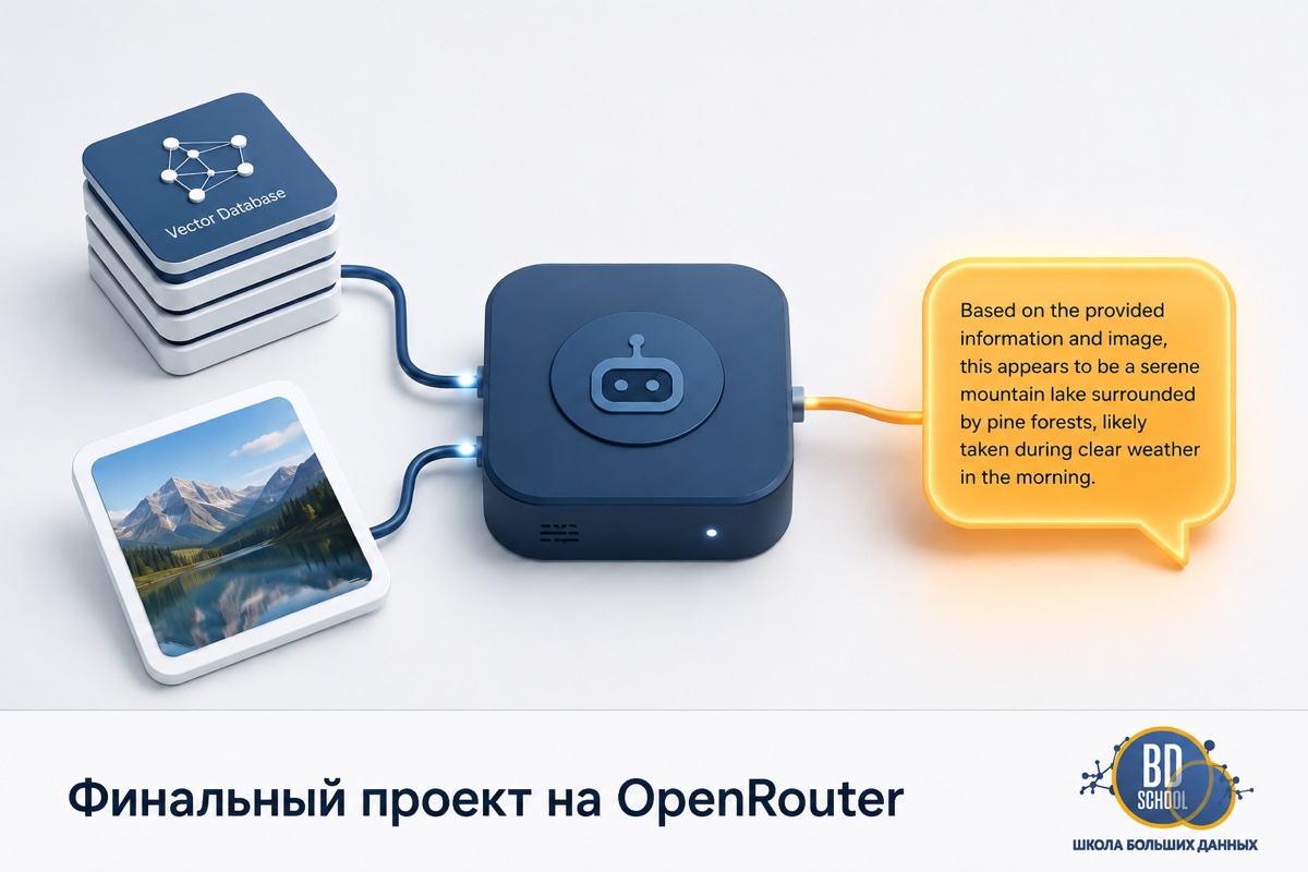 Дешёвый мультимодальный ассистент на OpenRouter: поиск по базе, ответ и зрение