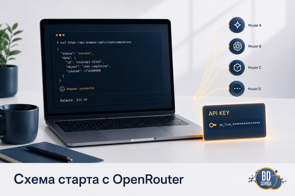 Как начать работать с OpenRouter -практическое пособие для начинающих