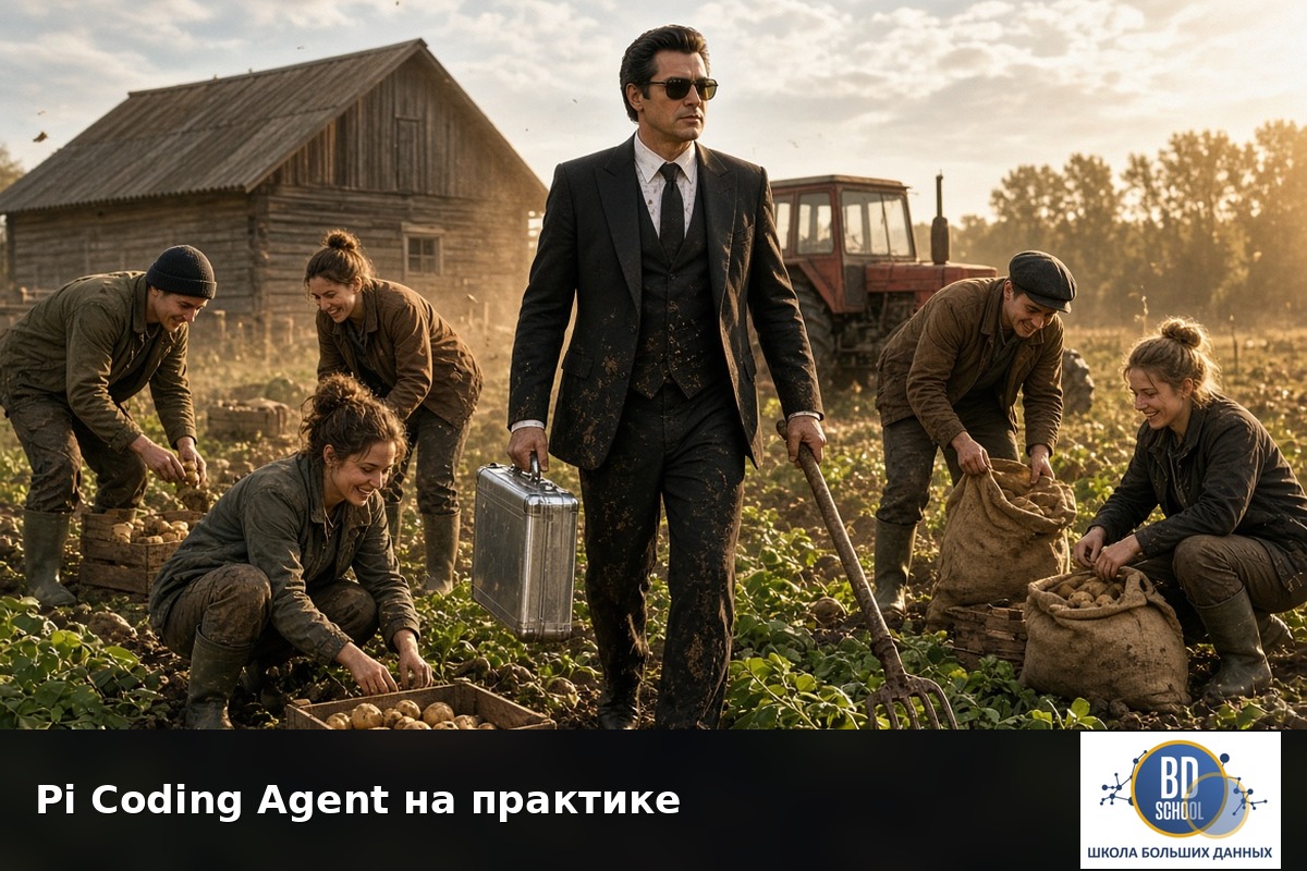 Как установить и начать использовать Pi coding agent на практике - от первого запуска до рабочего скрипта
