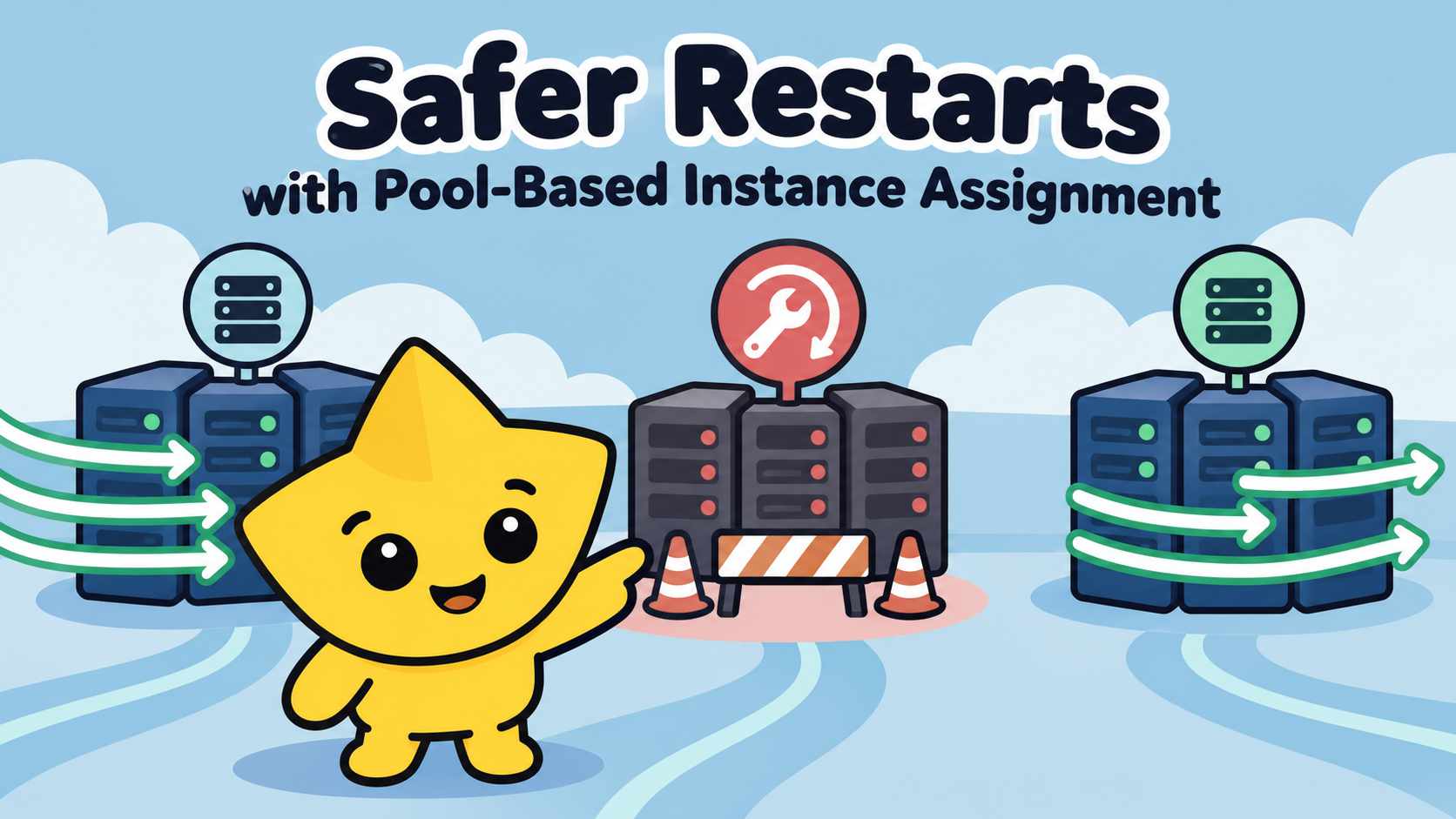 Pool-based assignment ускоряет рестарты в Apache Pinot — иллюстрация из материала StarTree