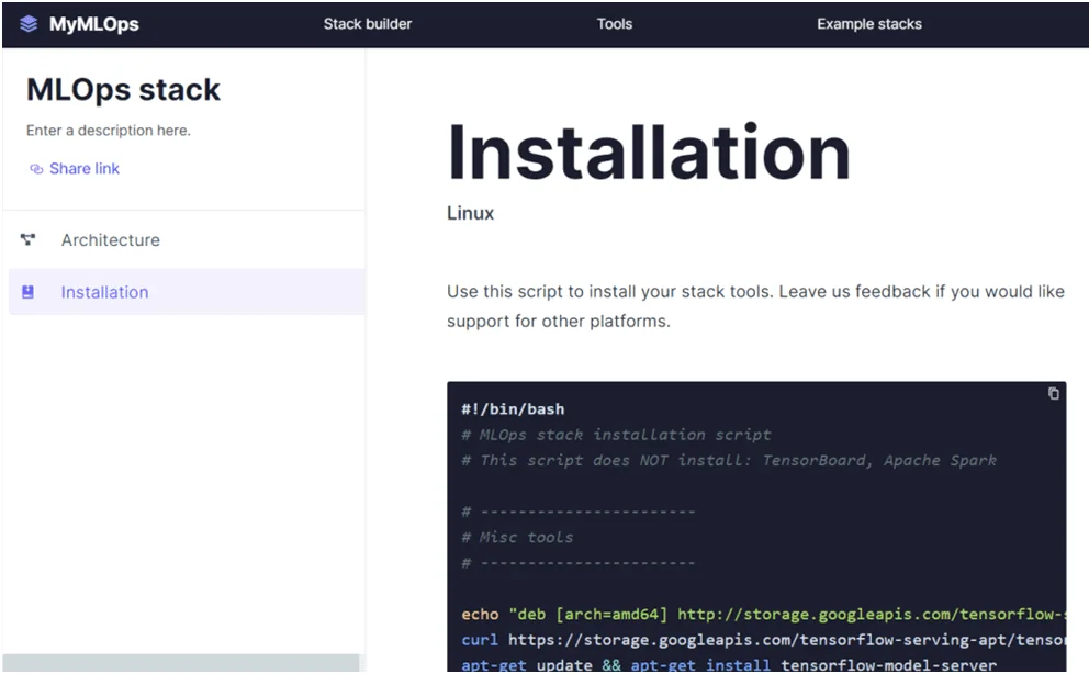 mlops dependencies
