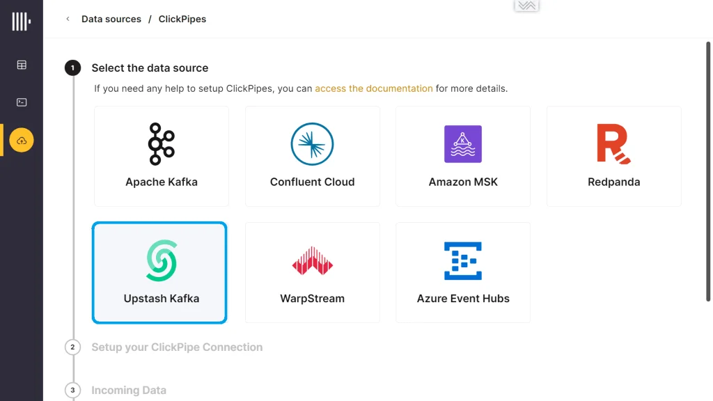Интеграция ClickHouse с Upstash